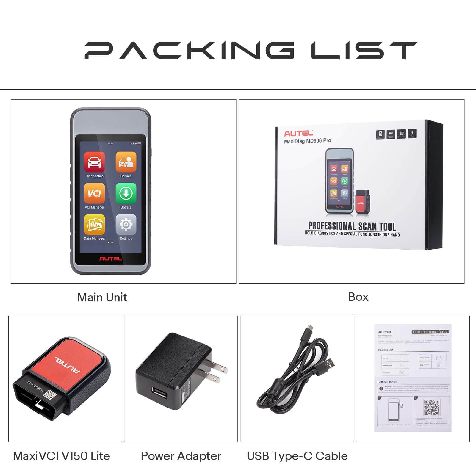 Autel MaxiDiag MD906PRO All System Diagnostic Tool
