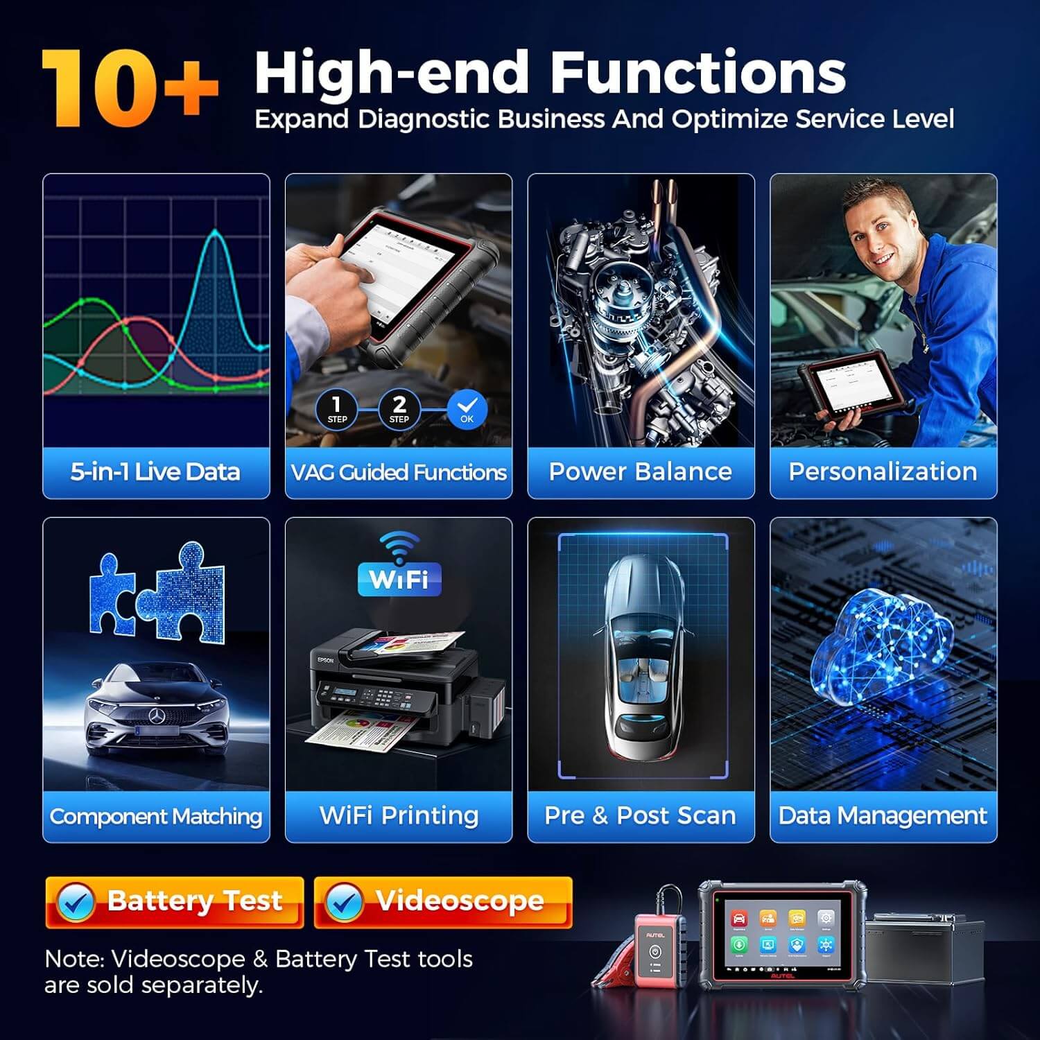 Autel MaxiPRO MP900E Kit Scanner