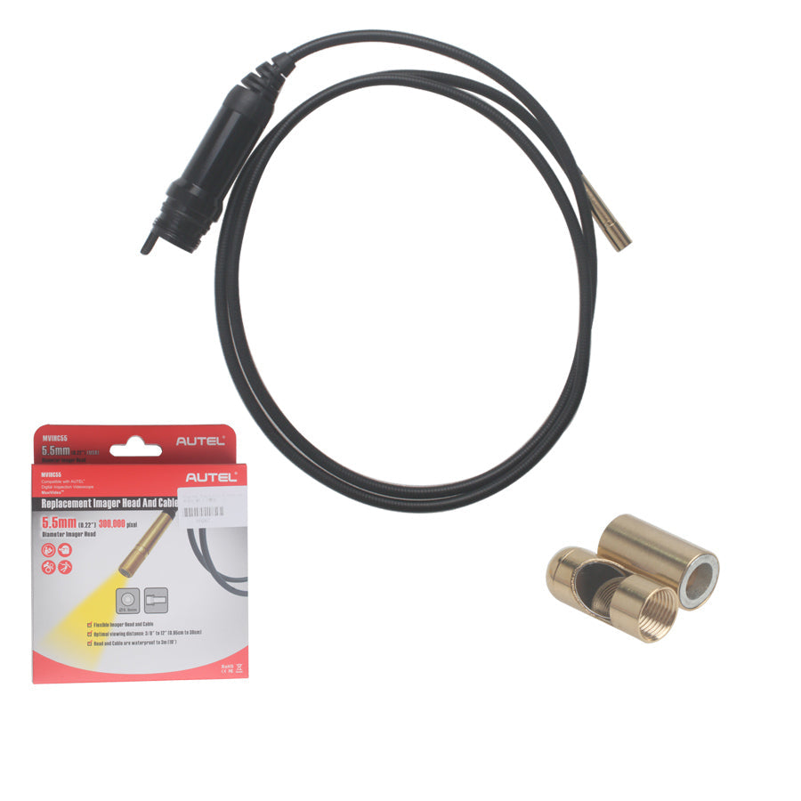 Autel MaxiVideo MV400/MV208 5.5mm Imager Head Replacement MVIHC5.5 USB - Autel Authorized Dealer