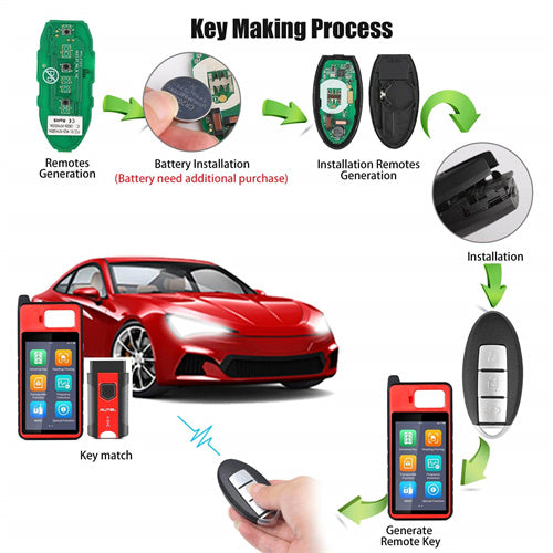 AUTEL IKEYNS003AL 3 Buttons Key for Nissan