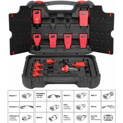 Autel MaxiSys Ultra Diagnostic Tool + Autel MaxiSys MSOBD2KIT Non-OBDII Adapter Kit Bundle - Automotive Diagnostic