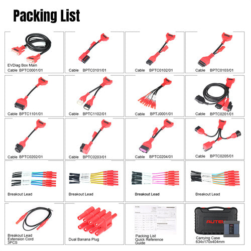 Autel MaxiSys Ultra EV Diagnostic Tool with Autel EV Diagnostics Upgrade Kit Bundle