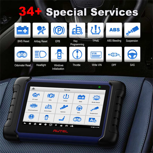 [New Arrivals] Autel MaxiIM IM508S Key Programming Tool with XP200 Programmer, Bi-Directional Control Scan Tool with OE All System Diagnostics, 34 Special Services, with 1PC OTOFIX Smart Key Watch - Foxwell Online Store