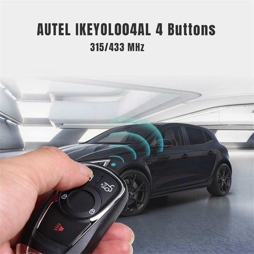AUTEL IKEYOL004AL 4 Buttons 315/433 MHz