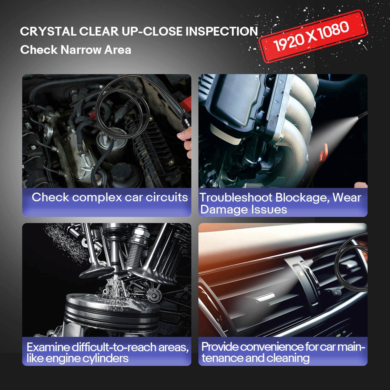 Autel MaxiVideo MV108S 8.5mm Digital Inspection Camera 4