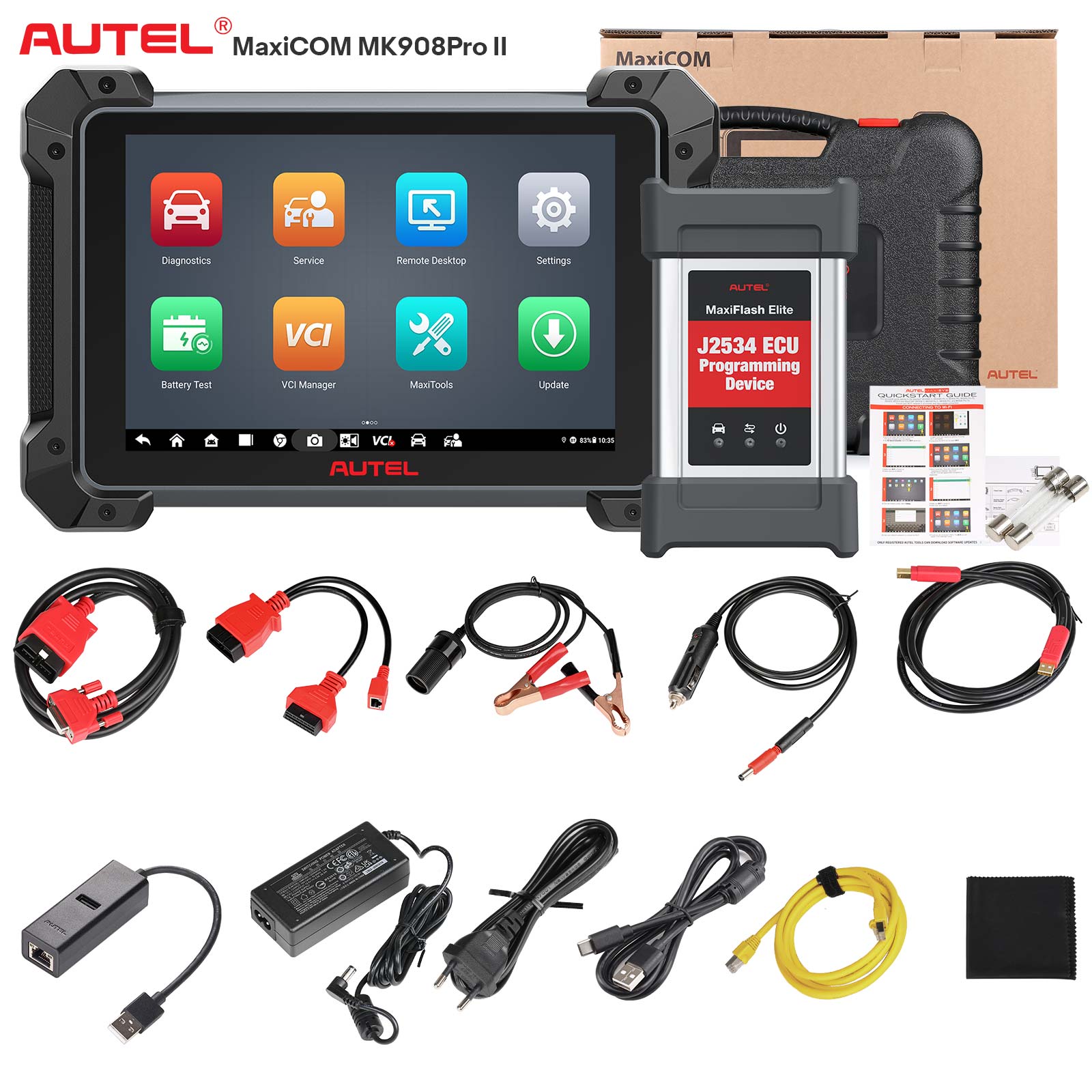 Autel MaxiCOM MK908 PRO II New Automotive Diagnostic Scanner