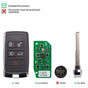 Autel IKEYLR005AL Land Rover Style Smart Key 315/433 MHz 5 Buttons