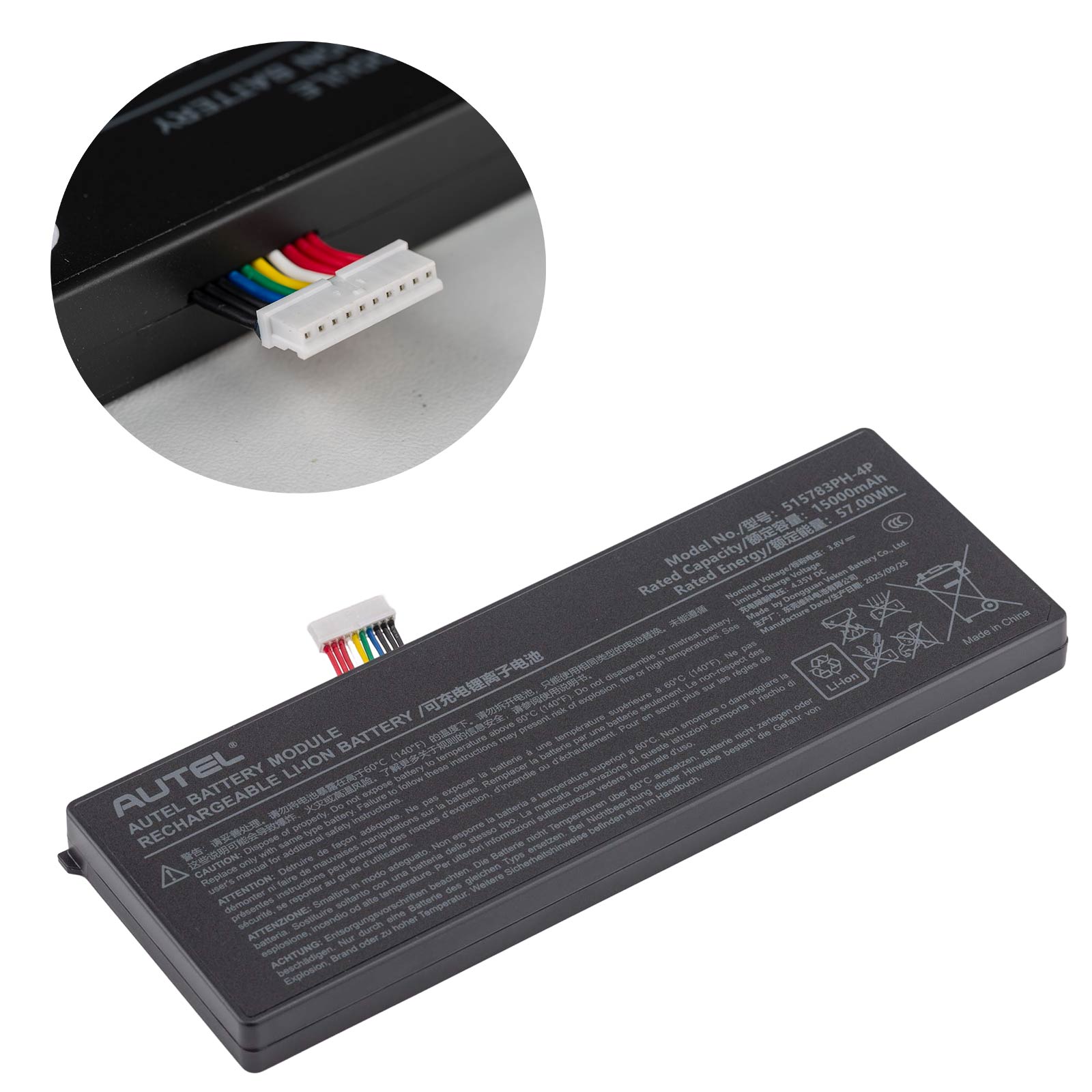 Battery for Autel MaxiCOM MK908/ Autel MaxiCOM MK908P