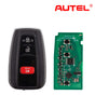 [New Arrivals] AUTEL IKEYTY003AL 3 Buttons 315/433 MHz for Toyota 4D & 8A 1 PC/ 5 PCs/ 10 PCs