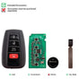 [New Arrivals] AUTEL IKEYTY004AL Remote Key 4 Buttons for Toyota 4D&8A 1 PC/ 5 PCs/ 10 PCs