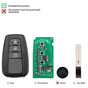 [New Arrivals] Autel IKEYTY003BL Remote Key 3 Buttons for Toyota 4D & 8A 1 PC/ 5 PCs/ 10 PCs