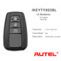 [New Arrivals] Autel IKEYTY003BL Remote Key 3 Buttons for Toyota 4D & 8A 1 PC/ 5 PCs/ 10 PCs
