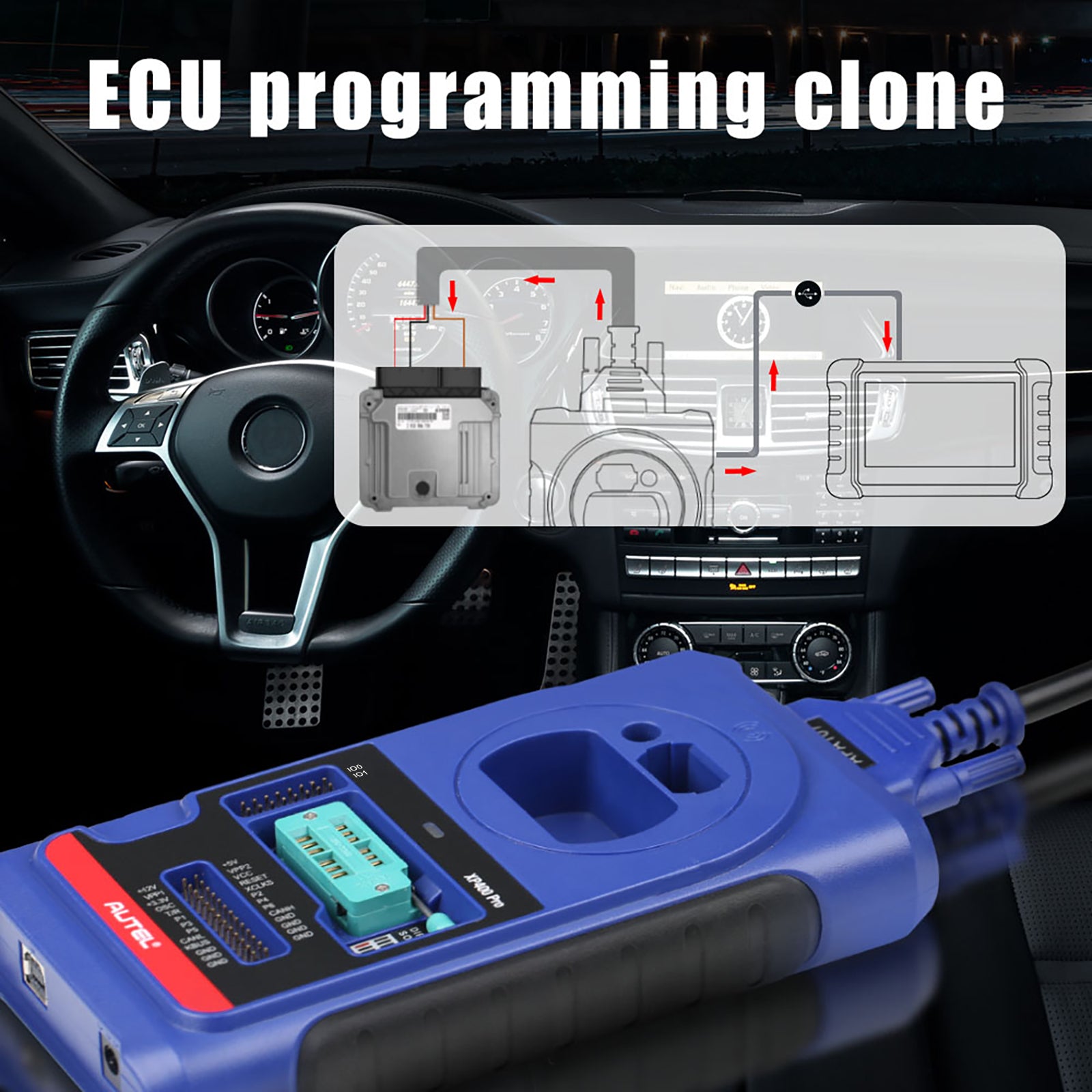 Autel XP400 PRO Key and Chip Programmer