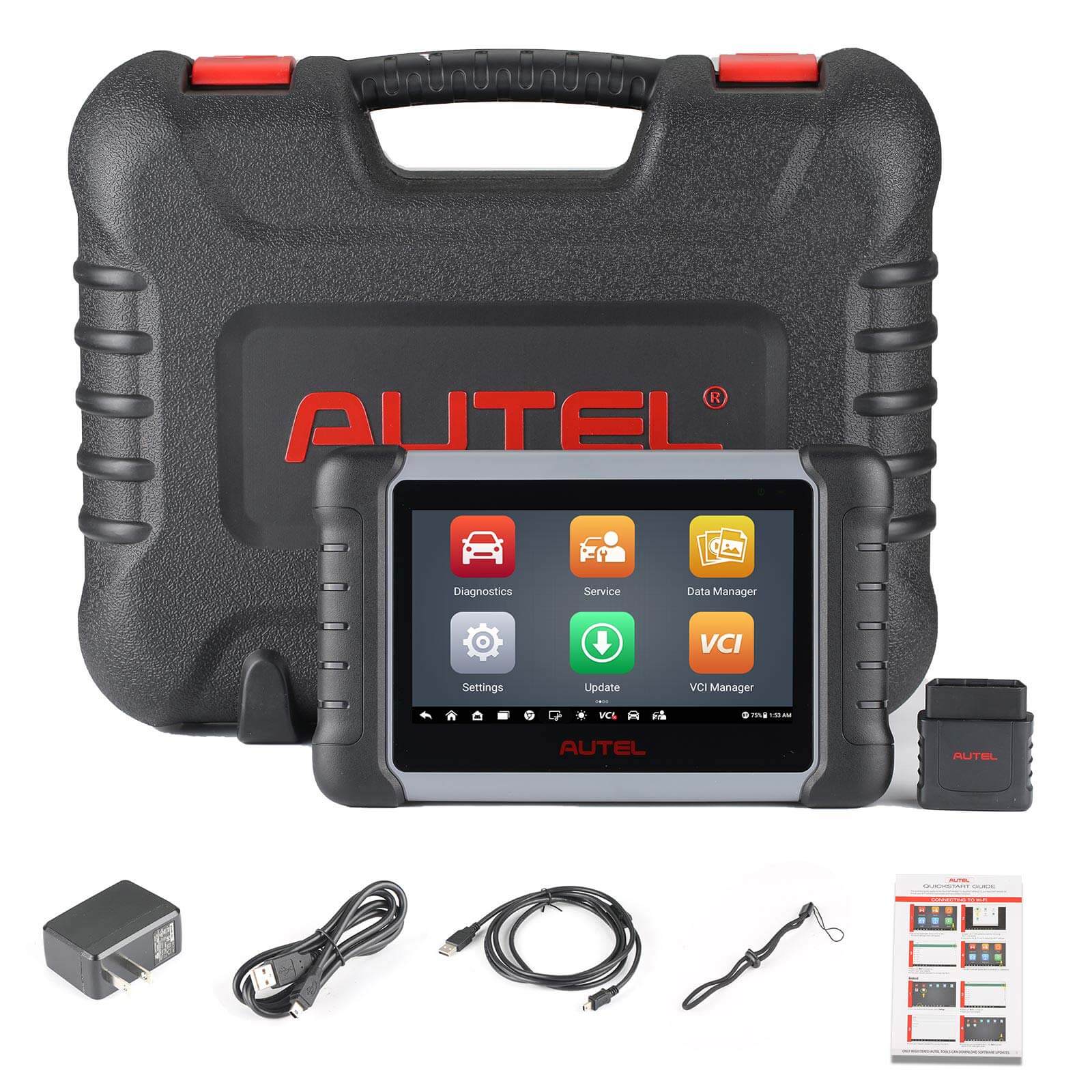 [US Ship] Autel MaxiCOM MK808Z-BT plus Autel MaxiVideo MV108S Bundle