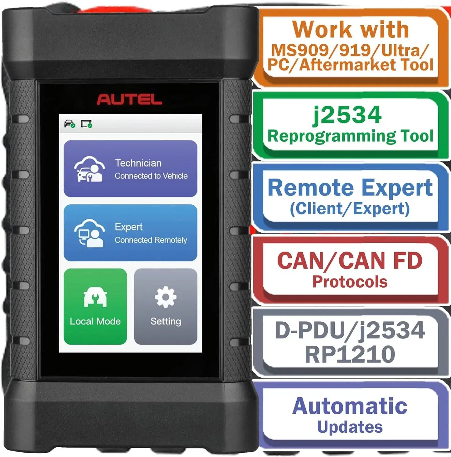 Autel MaxiFlash XLink Expert-Driven Remote Diagnostics J2534 Tool