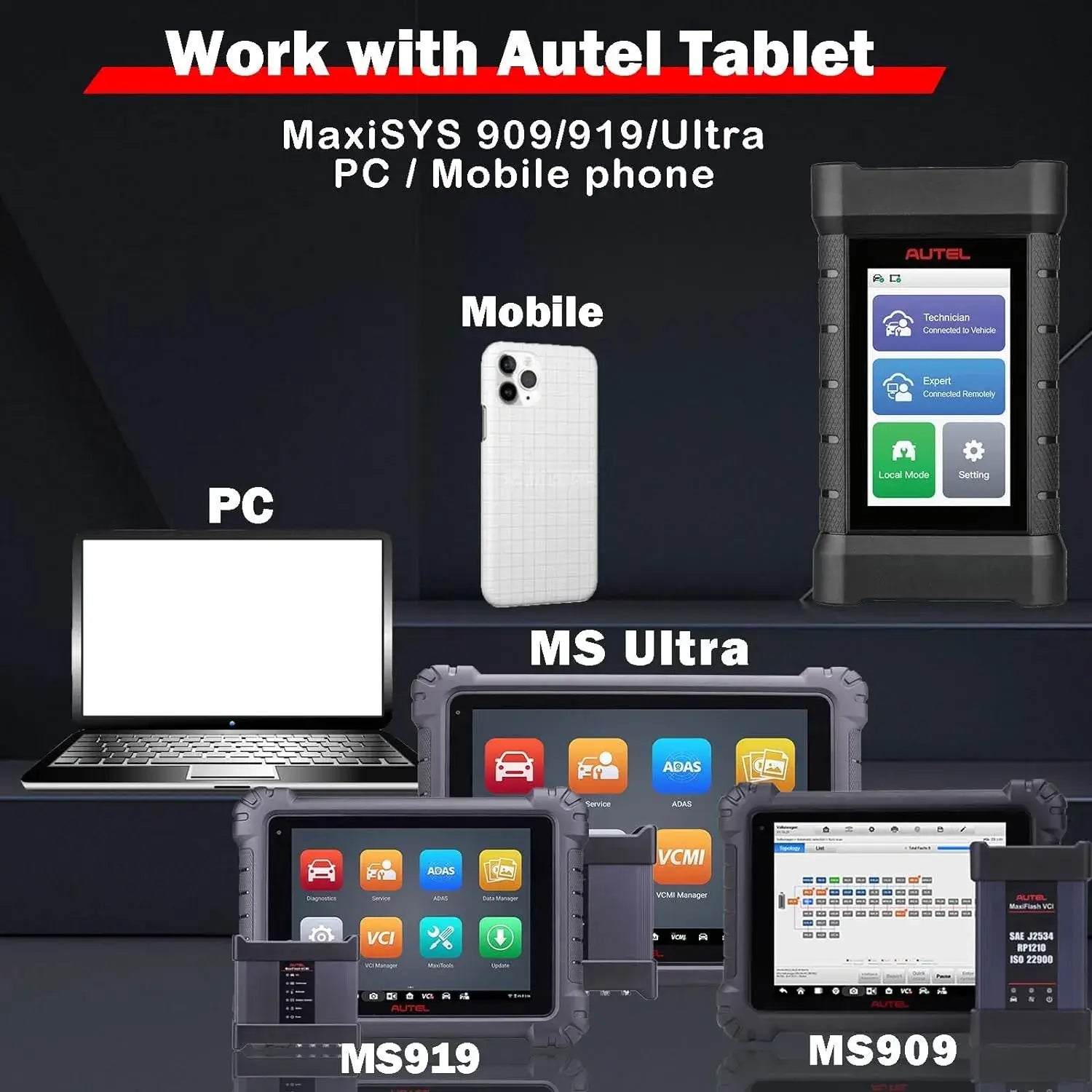 Autel MaxiFlash XLink Expert-Driven Remote Diagnostics J2534 Tool