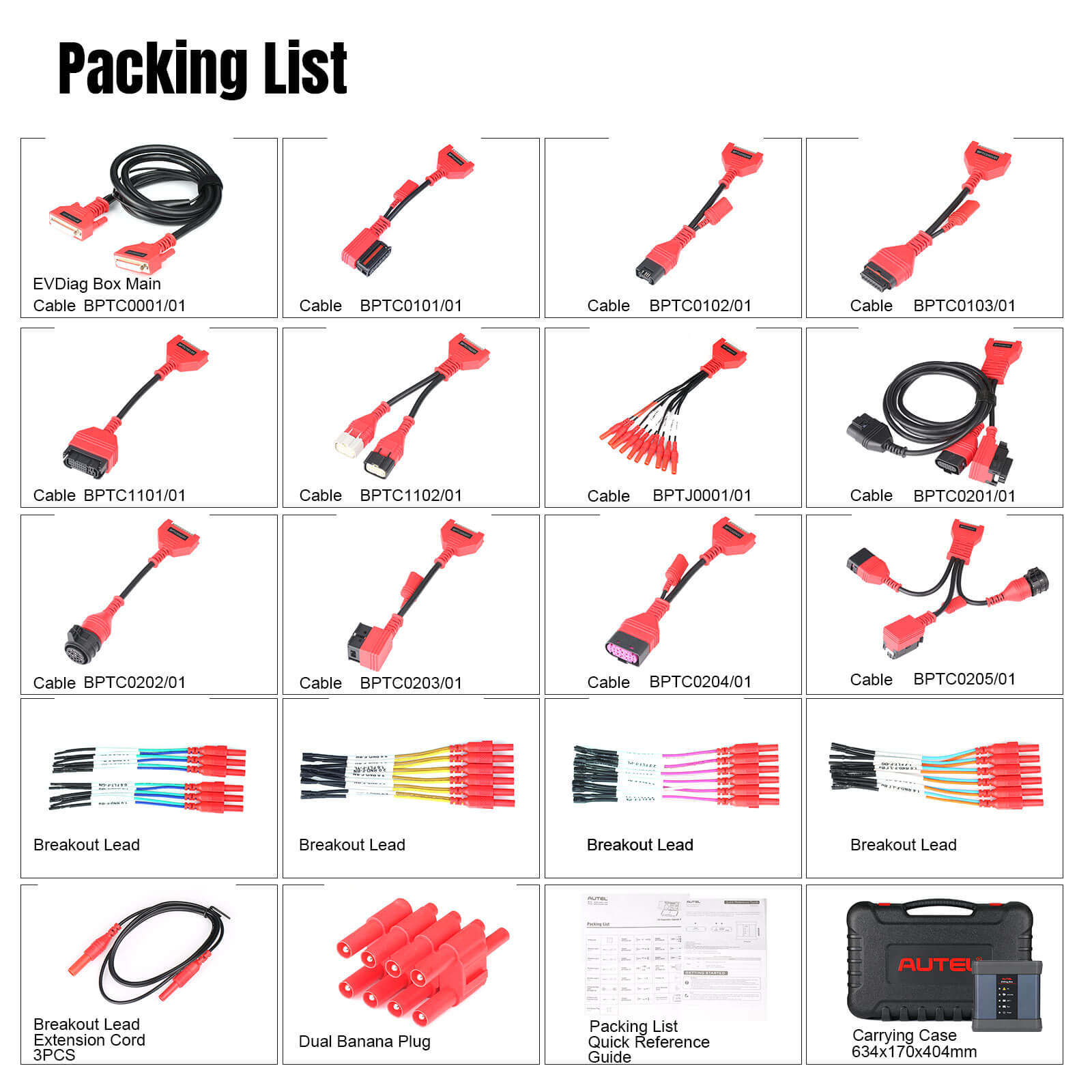 Autel MaxiSys EV Diagnostics Upgrade Kit