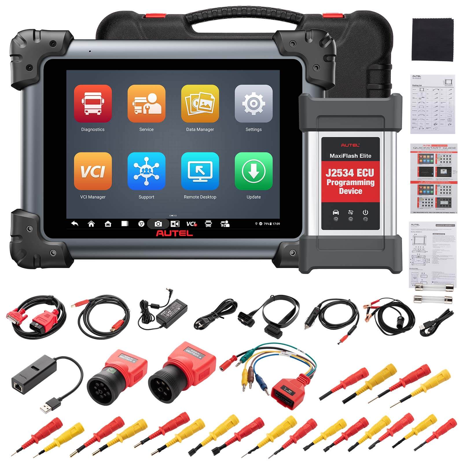 Autel MaxiSys MS908CV II Heavy Duty Truck Scanner 11