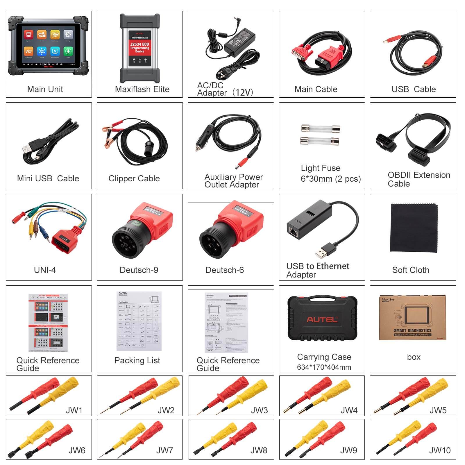 Autel MaxiSys MS908CV II Heavy Duty Truck Scanner 6