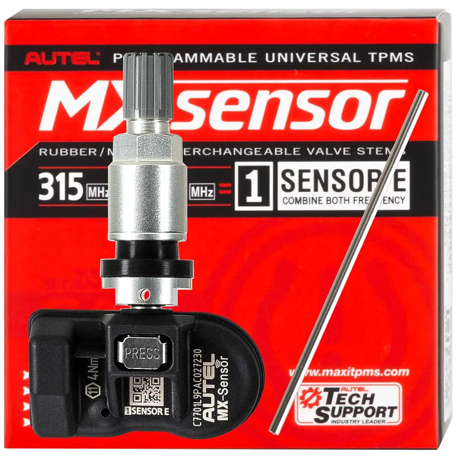 Autel Metal/Rubber MX-Sensor 1-Sensor 2 in 1 (315MHz+433MHz)