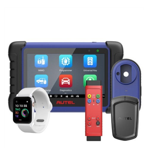 Autel MaxiIM IM508S + APB112 Smart Key Simulator + G-BOX2 Accessory Tool for Benz Bundle