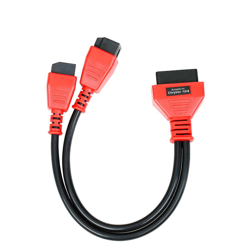 thumbnail image 2 of Autel Chrysler 12+8 Pin Adapter Cable – For Elite MS908 MS908P MS908S Scanners, ECS Auto Parts 2 of 4