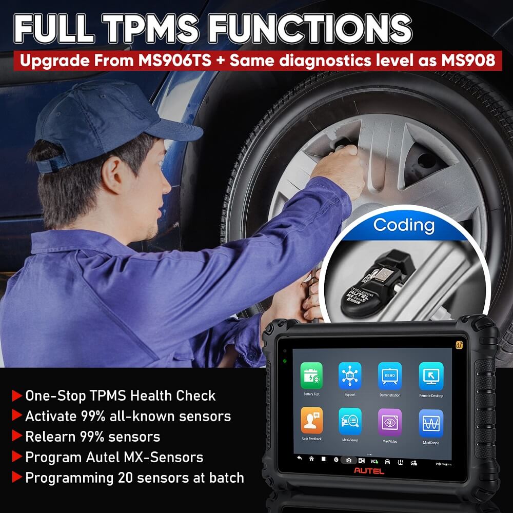Autel MaxiSys MS906 Pro-TS Automotive Diagnostic Tool