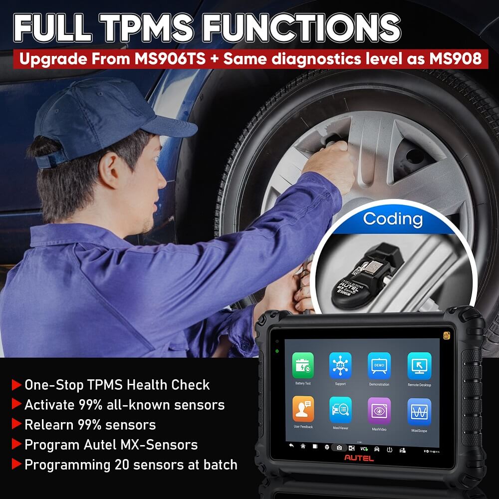 Autel MaxiSys MS906 Pro-TS Automotive Diagnostic Tool