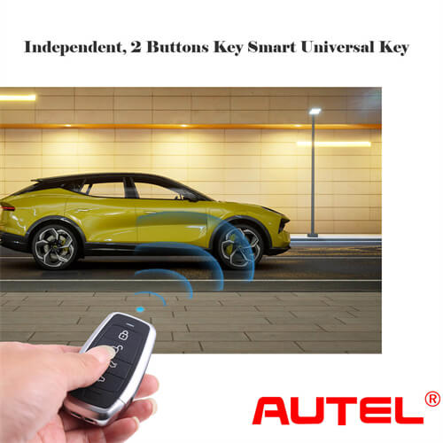 AUTEL IKEYAT004CLAUTEL Independent 4 Button Universal Smart Key