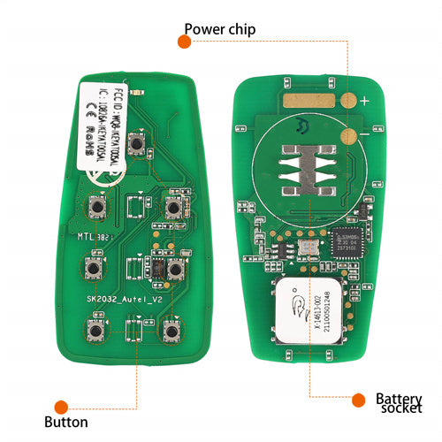 AUTEL IKEYAT007AL Independent 7 Buttons Key