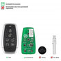 AUTEL IKEYAT006EL Independent 6 Buttons Universal Smart Key