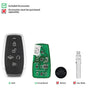 AUTEL IKEYAT005AL Independent 5 Buttons Universal Smart Key