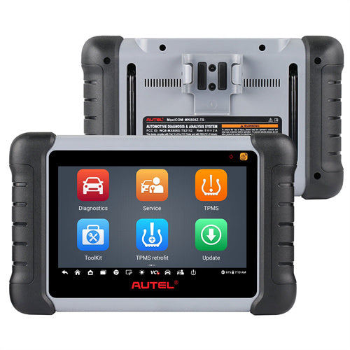 [UK/EU Stock] Autel MaxiCOM MK808Z-TS OBD2 Diagnostic Scanner with Complete TPMS Functions, Advanced Version of Autel MK808/ MK808BT - Automotive Diagnostic