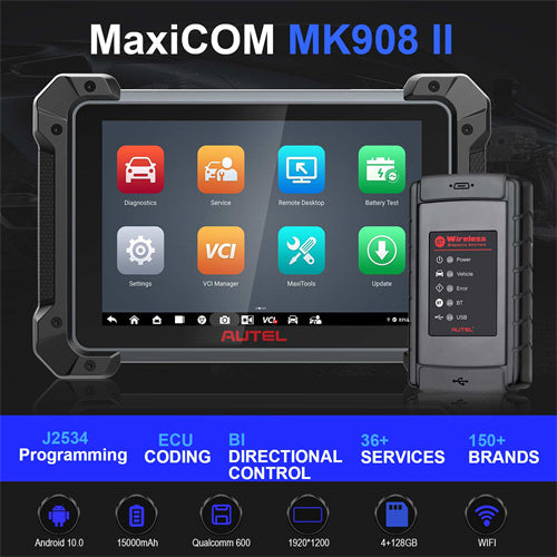 Autel MaxiCOM MK908 II Automotive Diagnostic Scan Tool