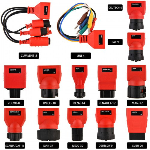 utel MaxiSys MS908CV OBD2 Diagnostic Scanner for Heavy Duty Truck